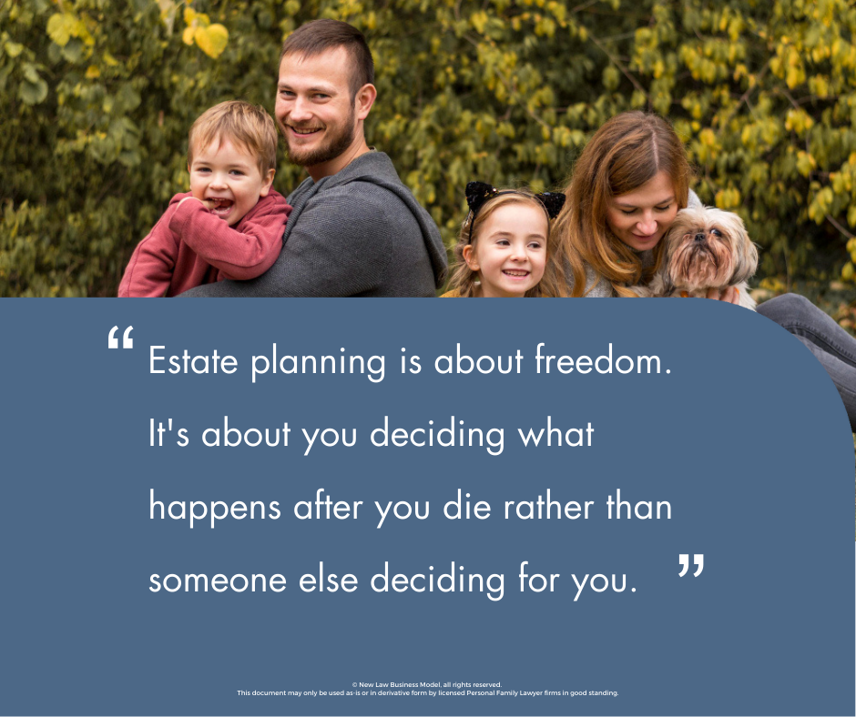 Would You Make This Million Dollar Mistake? What estate planning is.