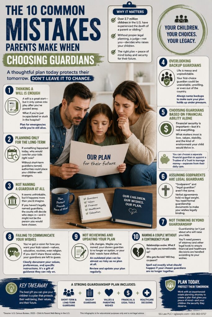 10 Guardian Mistakes That Could Put Your Kids at Risk (And How to Do It Right) The 10 Common Mistakes Parents Make When Choosing Guardians
