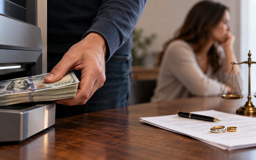 Can I Empty My Bank Account Before Divorce